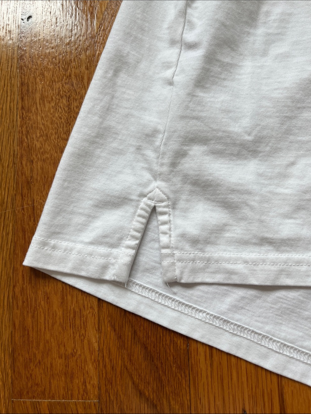 J Crew White Long Sleeve Tee - Picture 7 of 7